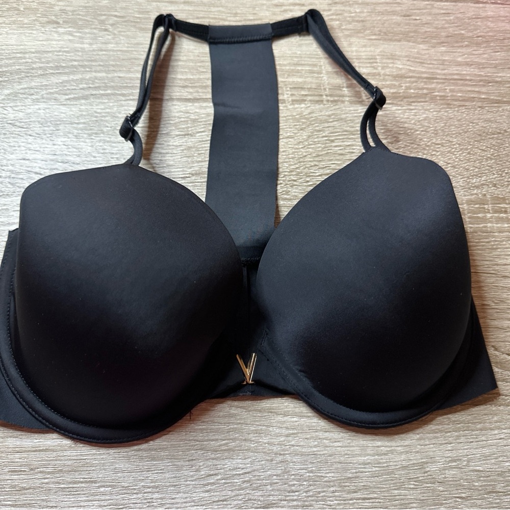 Victoria’s Secret Lined Perfect Coverage Front Closure Racerback Size 32 DD